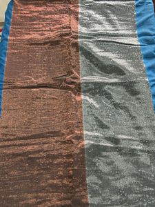 Shimmering Striped Saree