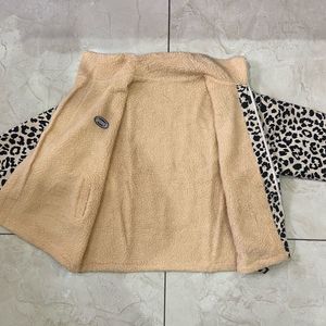 Leopard Print Jacket ( reversible)
