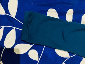 Teal High-Waist Leggings
