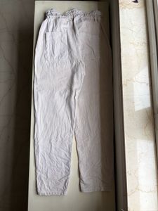 High Waisted Paperbag Pants