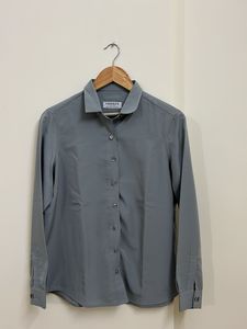 Classic Grey Button-Up Shirt