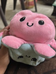 2 Sided Octopus Soft Toy