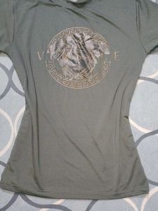 Beautiful Versace grey t-shirt