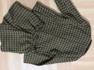 Houndstooth Blazer &amp; Shorts Set