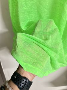 Neon Green Racerback Tank Top