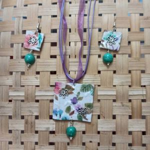 Fabric Jewelry Set