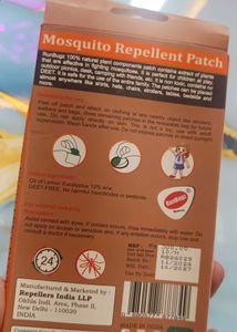 RunBugz Mosquito Repellent Patches