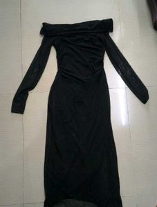 Black Partywear Bodycon