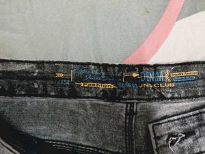 Distressed Acid Wash Jeans
