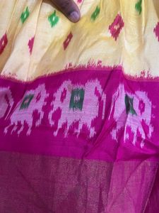 pure ikkat pattu Lehanga Choli