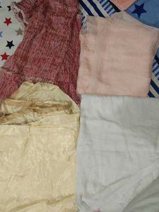 4 pis Beautiful Dupatta Set