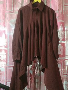 Dark Chocolate Maroon Colour Top