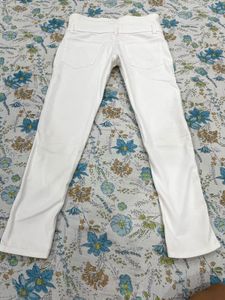 White Ripped Skinny Jeans