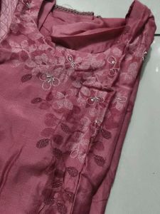 Beautiful Pink Kurta Set Farsi salwar