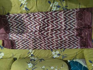 Nisha Tex Fab Rasberry Saree