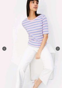 Striped Crew Neck T-Shirt