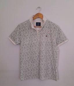 Off White Printed T-Shirt (Men's)