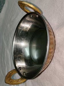 Hammered Copper Serving Bowl