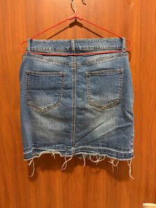 Blue washed Mini Skirt 🎀