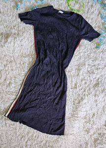 Navy Midi Dress