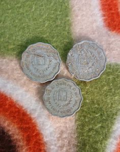 Five Ten &amp; Twenty Paise Commemorative Coins