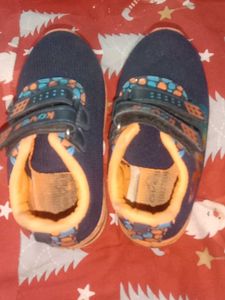Blue Velcro Sneakers for Kids