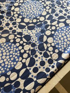 Blue &amp; White Polka Dot Bed Sheet Set