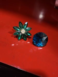 Beautiful Colored Stone Rings Combo