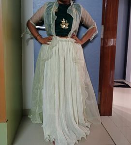 Skirt Top And Shrug