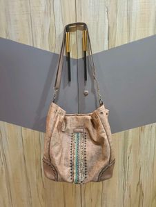 Stylish Embellished Hobo Bag