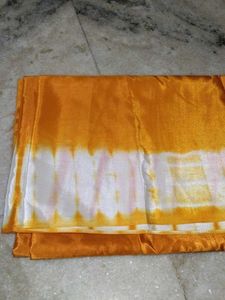 Golden Silk Saree