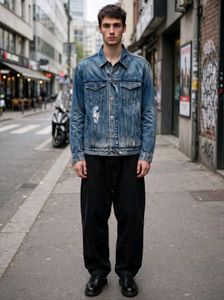 RECYCLE Co. 1992 Trucker Jacket L