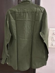 GRAB NOW Selected Homme Olive Shirt