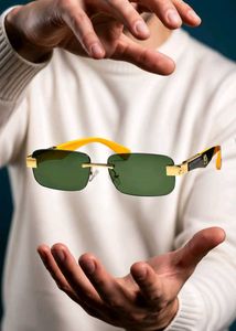 Maybach Rimless Sunglasses