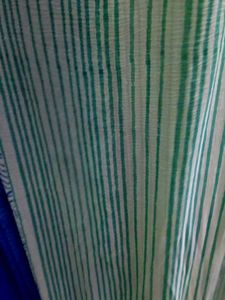 Blue &amp; Green Striped Dupatta