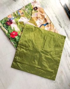 Paradise Peacock Design Cushion Covers (Set of 2)
