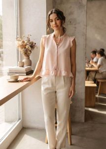 Max Pink Sleeveless Top
