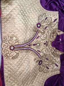 Purple Ethnic Gown