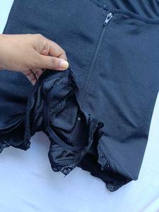 Comfortable Black Bodysuit Shapewear
