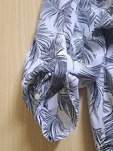 🌴Tropical Leaf Print Shirt