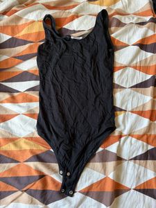 Black Basic Bodysuit
