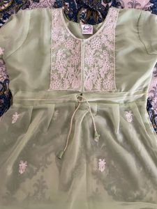 Elegant Embroidered Kurta