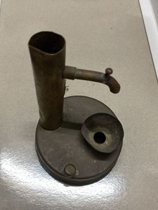 Vintage Brass Oil Lamp