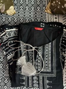 NOCHEAP offer ***Elegant Black &amp; White Kurta