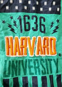 Harvard Top With Embroidery Logo