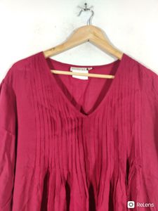 Missprint Red Casual Top (Women)