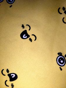 Cute Yellow Pajama Shorts