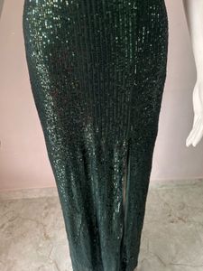 Sparkling Sequin green gown