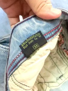 Men's Light Wash Straight Leg Jeans