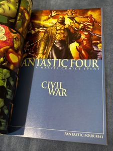 Fantastic Four: Civil War (Comic)